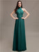 High Neck Chiffon Bridesmaid Dresses