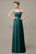 Sweetheart Sleeveless Chiffon Bridesmaid Dresses