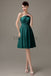 One Shoulder Pleats Bridesmaid Dresses