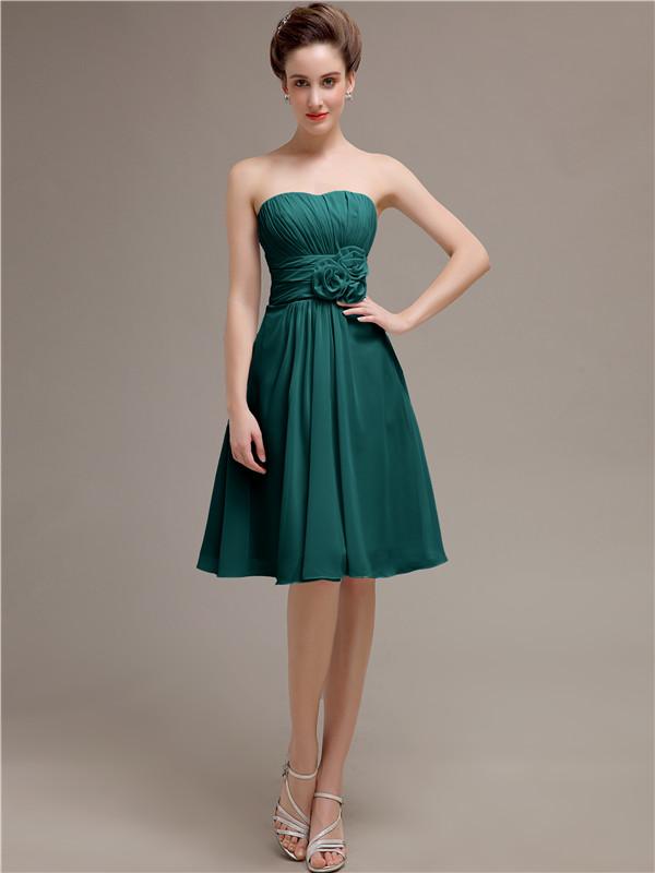 Sweetheart Short A-Line Bridesmaid Dresses