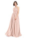 A-line Sleeveless Straps Pleats Bridesmaid Dresses