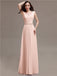 Straps Pleats Chiffon Bridesmaid Dresses