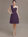 One Shoulder Short Bridesmaid Dresses