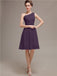 One Shoulder Short A-Line Bridesmaid Dresses