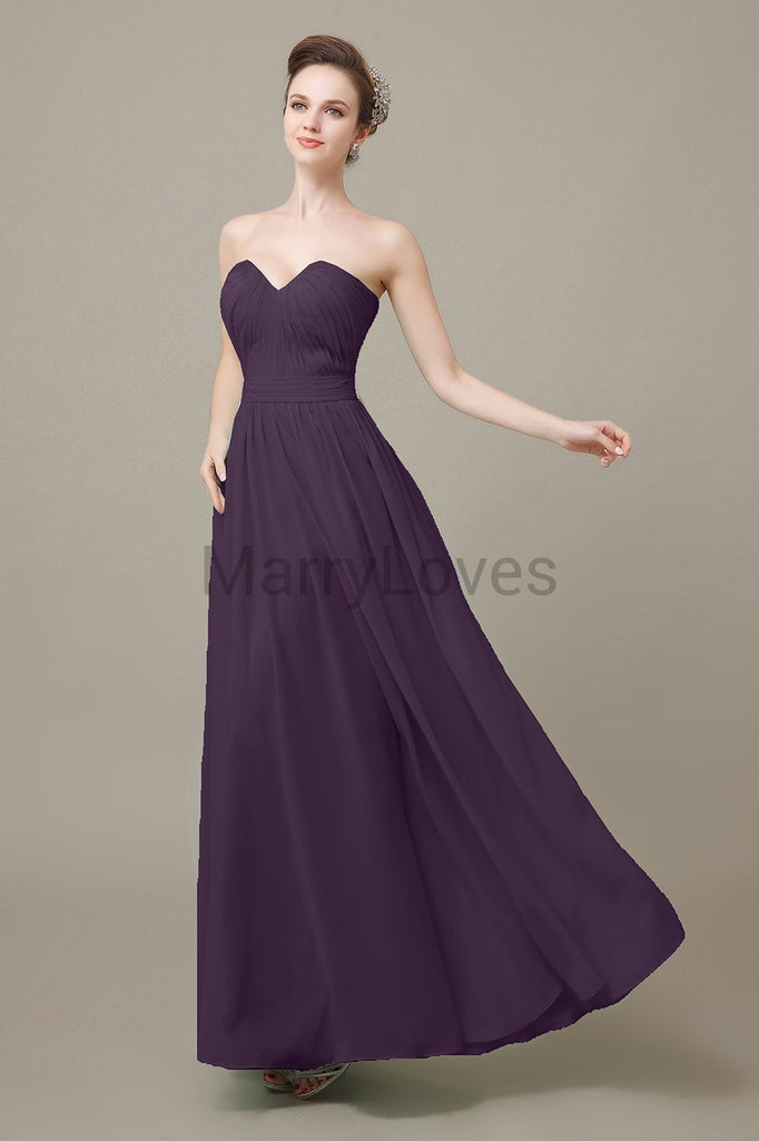 Sweetheart A-Line Bridesmaid Dresses