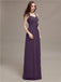 A-line Halter Appliques Chiffon Bridesmaid Dresses