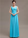 V-Neck Pleats Chiffon Bridesmaid Dresses