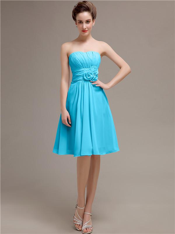 Sweetheart Short A-Line Bridesmaid Dresses