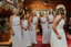Floor-length A-line Halter Sleeveless Long Grey Chiffon Bridesmaid Dresses, BD0628