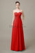 Sweetheart Chiffon Floor Length Bridesmaid Dresses