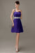 Spaghetti Strap Chiffon Short Bridesmaid Dresses