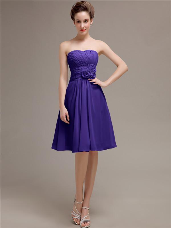 Sweetheart Short A-Line Bridesmaid Dresses