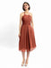 Halter Sleeveless Pleats Bridesmaid Dresses