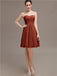 Sweetheart Pleats Chiffon Bridesmaid Dresses