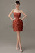 Sweetheart Chiffon Short Bridesmaid Dresses