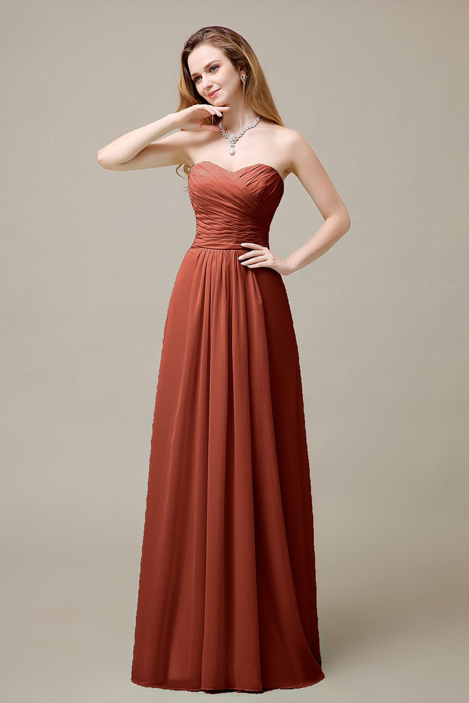 Sweetheart A-Line Bridesmaid Dresses