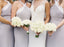 A-line Halter Sleeveless Long Chiffon Bridesmaid Dresses With Pleats, BD0613