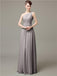 One Shoulder Pleats Chiffon Bridesmaid Dresses