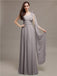 One-shoulder Appliques Chiffon Bridesmaid Dresses