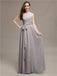 A-line One-shoulder Bridesmaid Dresses With Belt