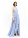 One-shoulder High-low Chiffon Bridesmaid Dresses