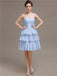 Sweetheart Pleats Short Bridesmaid Dresses