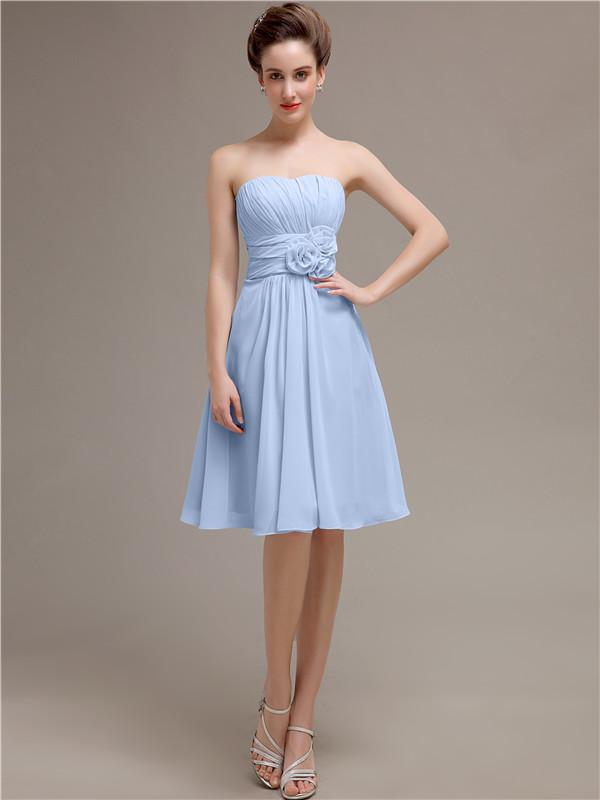 Sweetheart Short A-Line Bridesmaid Dresses