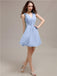 V-Neck Short A-Line Bridesmaid Dresses