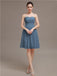 Sweetheart Chiffon Short Bridesmaid Dresses