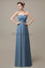 Sweetheart Sleeveless Chiffon Bridesmaid Dresses