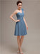 One Shoulder Short A-Line Bridesmaid Dresses