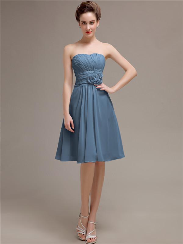 Sweetheart Short A-Line Bridesmaid Dresses