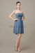 Strapless Pleats Sweetheart Bridesmaid Dresses