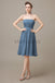 Strapless Short Summer Bridesmaid Dresses