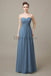 Sweetheart Chiffon Floor Length Bridesmaid Dresses