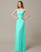 Halter A-Line Bridesmaid Dresses