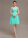 Sweetheart Chiffon Short Bridesmaid Dresses