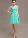 Sweetheart Pleats Chiffon Bridesmaid Dresses