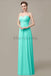 Sweetheart Chiffon Long Bridesmaid Dresses