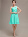 One Shoulder Short A-Line Bridesmaid Dresses