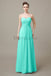 Sweetheart Chiffon Floor Length Bridesmaid Dresses