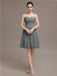 Sweetheart Chiffon Short Bridesmaid Dresses