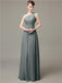 One Shoulder Pleats Chiffon Bridesmaid Dresses