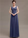 V-Neck Pleats Chiffon Bridesmaid Dresses