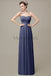 Sweetheart Pleats Chiffon Bridesmaid Dresses