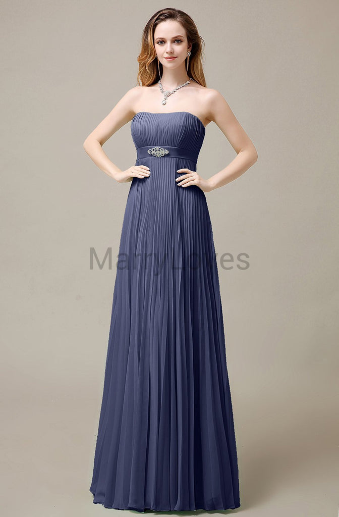 Strapless A-Line Bridesmaid Dresses