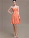 Sweetheart Pleats Chiffon Bridesmaid Dresses