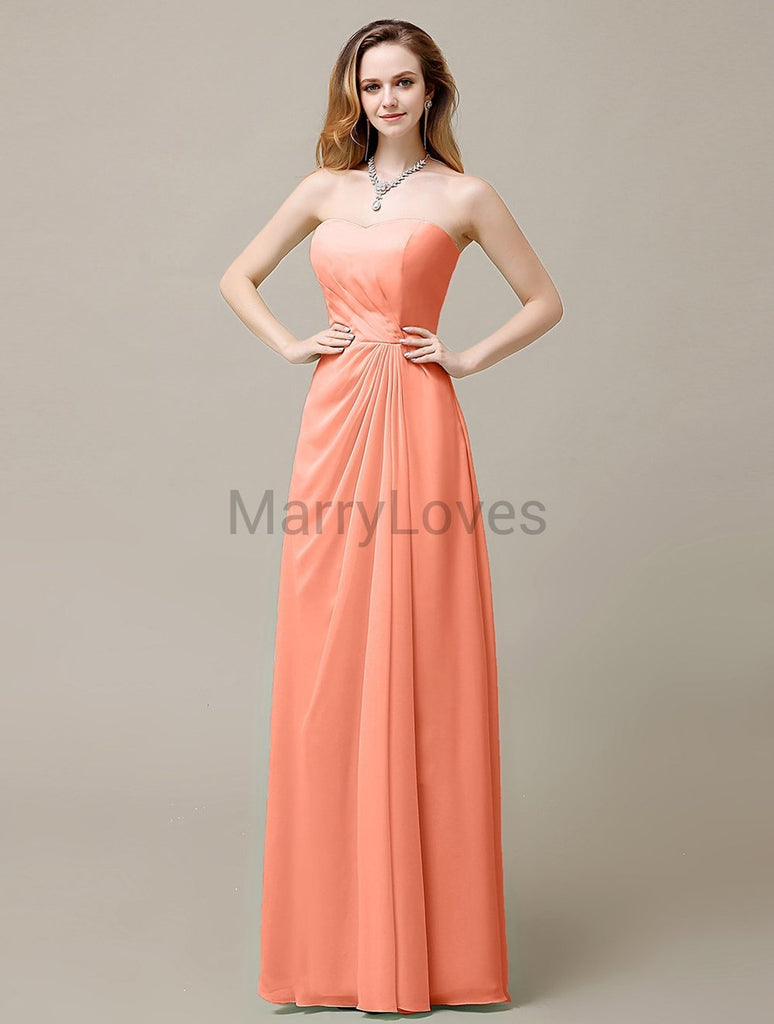 Sweetheart A-Line Bridesmaid Dresses