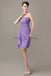 Sweetheart Chiffon Short Bridesmaid Dresses