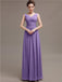 V-Neck Pleats Chiffon Bridesmaid Dresses